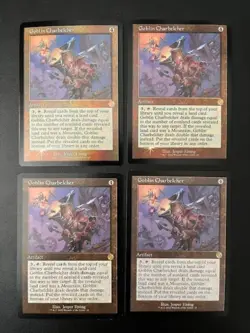 MTG- Goblin Charbelcher x4 - Brother's War Retro (2 are FOIL) - Image 1