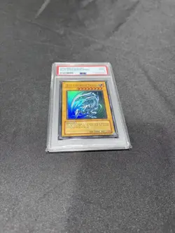 Konami Yu-Gi-Oh Blue-Eyes White Dragon SDK-001 PSA 9 - Image 3