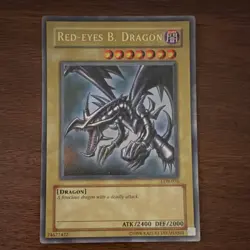 Konami Red-Eyes B. Dragon LOB-070 LOB Ultra Rare Holo Unlimited EN 2400/2000 - Image 1