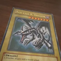 Konami Red-Eyes B. Dragon LOB-070 LOB Ultra Rare Holo Unlimited EN 2400/2000 - Image 2
