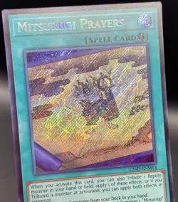 Mitsurugi Prayers [Secret Rare] L26D-ENM14 Legendary Modern Deck 2026 Yugioh NM - Image 3