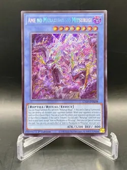 Ame No Murakumo No Mitsurugi [Secret Rare] L26D-ENM08 Leg Modern Decks Yugioh NM - Image 1
