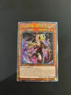 Yugioh Lacrima the Crimson Tears ROTA-EN014 Quarter Century Secret Rare NM - Image 1