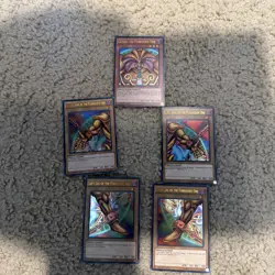 Yu-Gi-Oh! Exodia the Forbidden One Complete Set YGLD-ENA17 Ultra Rare Holo - Image 1