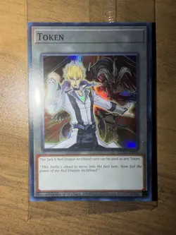 Token: Jack & Red Dragon Archfiend TKN5-EN043 Blazing Dominion Unlimited Sealed - Image 1