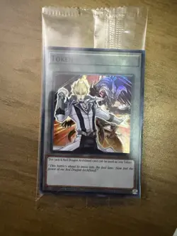 Token: Jack & Red Dragon Archfiend TKN5-EN043 Blazing Dominion Unlimited Sealed - Image 2