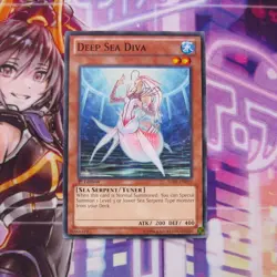 1X DEEP SEA DIVA NEAR MINT YUGIOH - Image 2