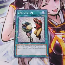 1X SNATCH STEAL RARE COMMON STARFOIL YUGIOH - Image 2