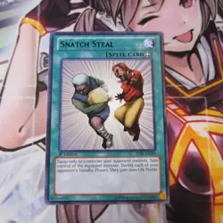 1X SNATCH STEAL RARE COMMON STARFOIL YUGIOH - Image 3