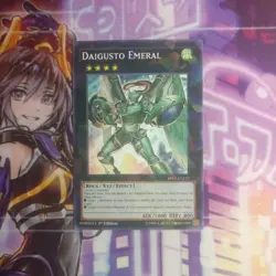 1X DAIGUSTO EMERAL PGL3-EN065 BP03-EN122 DUOV-EN081 NEAR MINT 1ST YUGIOH - Image 3