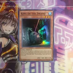 1X KING OF THE SWAMP COMMON SUPER 1ST EDITION YUGIOH - Image 4