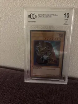 YuGiOh Dark Magician Legendary Collection 1 #LC01-EN005 BCCG 10 Beckett - Image 1