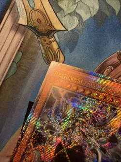 YuGiOh! ALIN-EN017 Regenesis Lord Quarter Century Secret Rare NM - Image 3