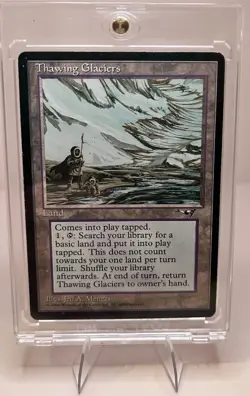 Magic: The Gathering Thawing Glaciers - MTG - Alliances (ALL) - 1996 - Image 1