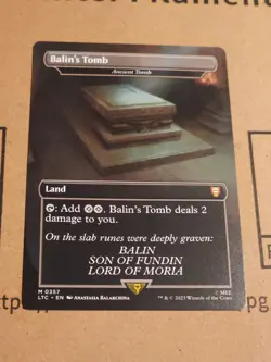 Magic the Gathering MTG NM Balin's Tomb Ancient Tomb Non-Foil - Image 1