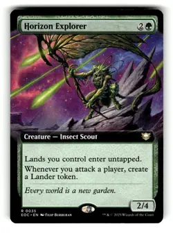 MTG Horizon Explorer (Extended Art) Regular Edge of Eternities EOC 35 - Image 1