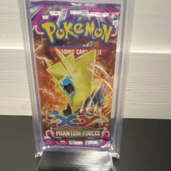 Pokemon TCG XY Phantom Forces Genesect Booster Pack 10 Cards English w/ case - Image 1