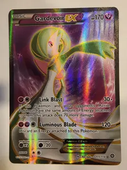 LP Gardevoir EX 111/114 Full Art Steam Siege Pokemon Card - Image 1