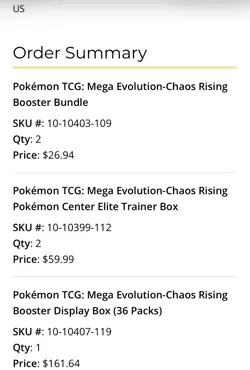 Pokemon Center Chaos Rising 2x PC ETB, 2x Bundle, 1xBooster Box *PRESALE* - Image 2