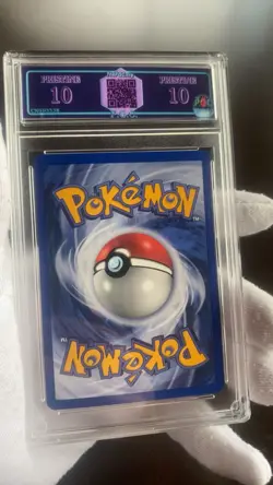 Entei Promo 34 Graded Pristine 10 Gem Mint old PGC pokemon card rare holo - Image 3