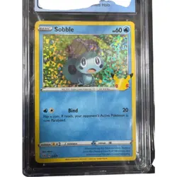 Pokemon Sobble 2021 McDonald's Collection Confetti Holo Graded CGC 9 9025 - Image 2