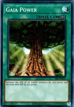 Gaia Power Spell Ruler (25th Anniversary Edition) SRL-EN096 Yu-Gi-Oh NM - Image 1