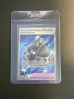 Punk Helmet Holo Ultra Rare ME02: Phantasmal Flames 121/094 Pokemon Card NM - Image 3