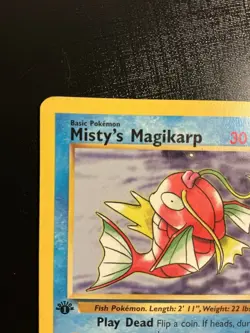 1st Edition Misty’s Magikarp #88/132 – Gym Heroes – Vintage Pokemon Card MP–HP - Image 2