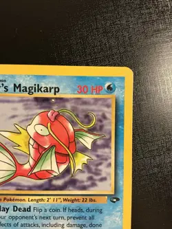 1st Edition Misty’s Magikarp #88/132 – Gym Heroes – Vintage Pokemon Card MP–HP - Image 3