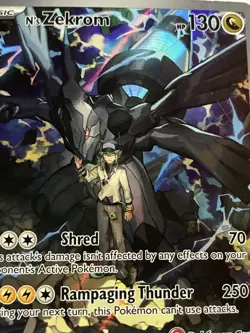 Pokemon Center Stamped - N's Zekrom MEP 031 Black Star Promo - Pokemon TCG Card - Image 3
