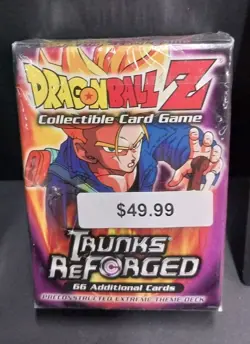 RARE Dragon Ball Z TCG Trunks Reforged Extreme Deck Limited Promo Cards NEW - Image 1
