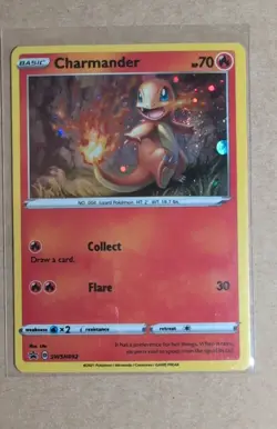 Charmander SWSH092 SWSH: Sword & Shield Promo Cards Holo - Image 1