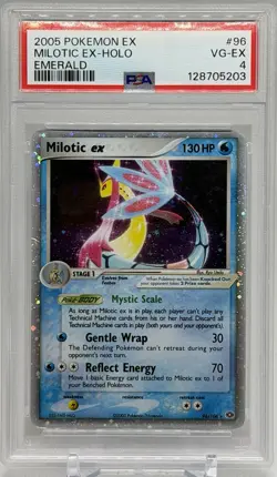 2005 Pokemon MILOTIC EX Emerald ULTRA RARE Holo Card 96/106 - Image 1