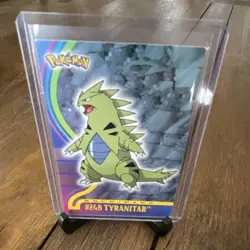 Topps Pokemon TCG Tyranitar 248 Rock/Dark Rock Dark Regular Card English - Image 2