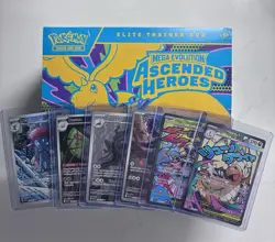 Pokemon TCG Ascended Heroes Etb Sealed & 6 Card Lot - Image 1