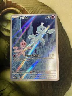 Frillish 126/086 Sv: White Flare Holo Illustration Rare Pokemon TCG Card Nm - Image 1