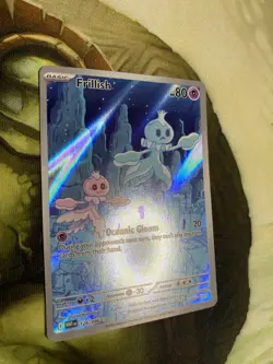 Frillish 126/086 Sv: White Flare Holo Illustration Rare Pokemon TCG Card Nm - Image 2
