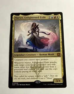 🔥 MTG Narset, Enlightened Exile March of the Machine: The Aftermath Regular 🔥 - Image 1