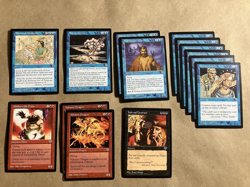 Mirage Magic the Gathering Golden Age card Lot of 975+ cards Rare/C/U - Image 1