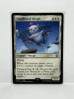 Final Fantasy MTG Magic The Gathering Cloudbound Moogle C #0011 - Image 1