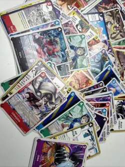 One Piece 200 Bulk Lot TCG Card Game Mixed Cards Near Mint ENGLISH Luffy Betty - Image 2