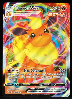 Flareon VMAX #018/203 NM/M Pokemon Card - Image 1