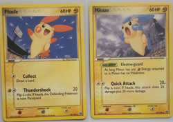 Pokemon TCG Card Lot - Plusle 39/106, Minun 37/106, EX Deoxys, 2005 - Image 1