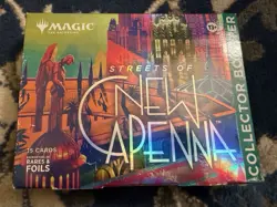 MAGIC THE GATHERING STREETS OF NEW CAPENNA COLLECTOR BOOSTER PACK 15 CARDS 195166163253 - Image 1