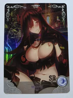 Azur Lane Formidable SR Goddess Story Anime Waifu Holo Trading Card - Image 1