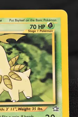 Bayleef 1st Edition 28/111 NM Neo Genesis Regular Uncommon Pokemon TCG Card - Image 3
