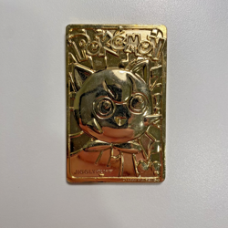 Jigglypuff Pokemon Special Edition 23 Karat Gold-Plated Trading Card # 39 No COA - Image 2