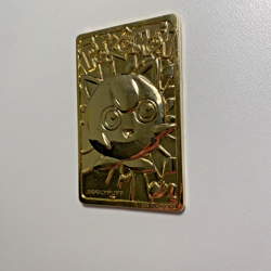 Jigglypuff Pokemon Special Edition 23 Karat Gold-Plated Trading Card # 39 No COA - Image 4