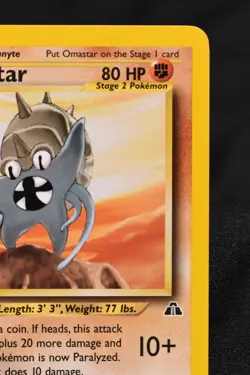 Omastar 1st Edition 43/75 NM Neo Discovery Regular Pokemon TCG Card Near Mint - Image 3
