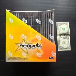 Neopets Trading Cards Battle For Meridell Booster Blister 24 Packs Box - Image 2